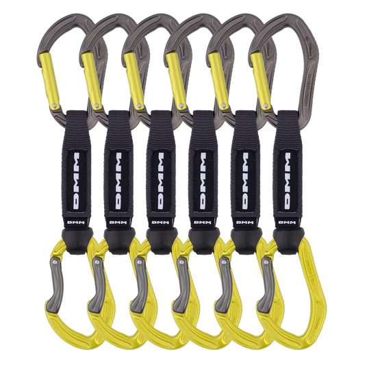 DMM Alpha Sport Quickdraw Set 12cm - Lime, Pack of 6 - product view