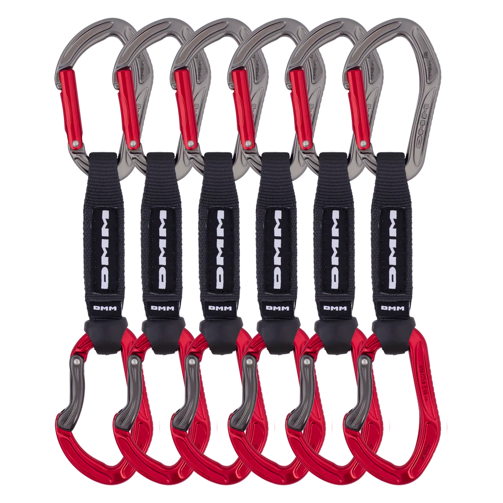 DMM Alpha Sport Quickdraw Set 12cm - Red, Pack of 6 - product view