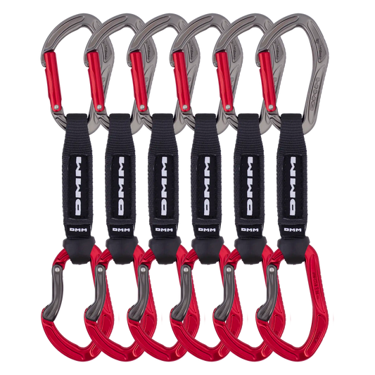 DMM Alpha Sport Quickdraw Set 12cm - Red, Pack of 6 - product view