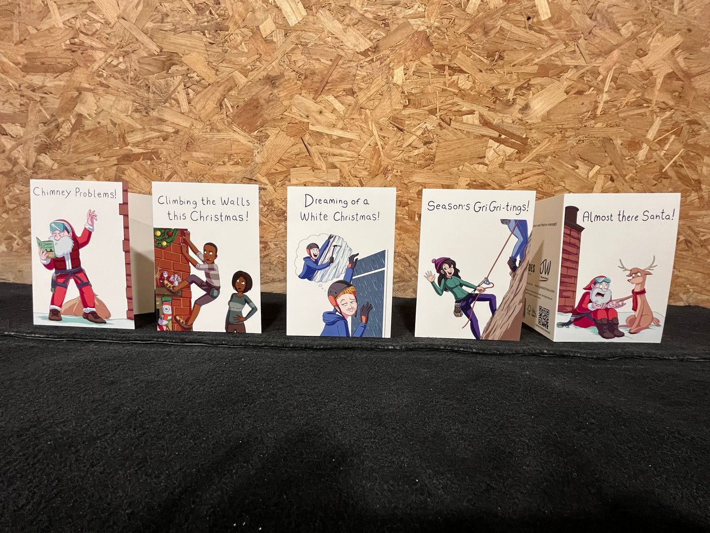 Climbing Christmas Cards