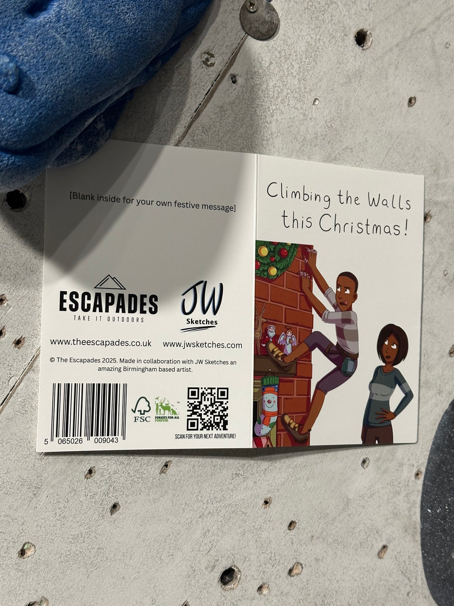 Climbing Christmas Cards