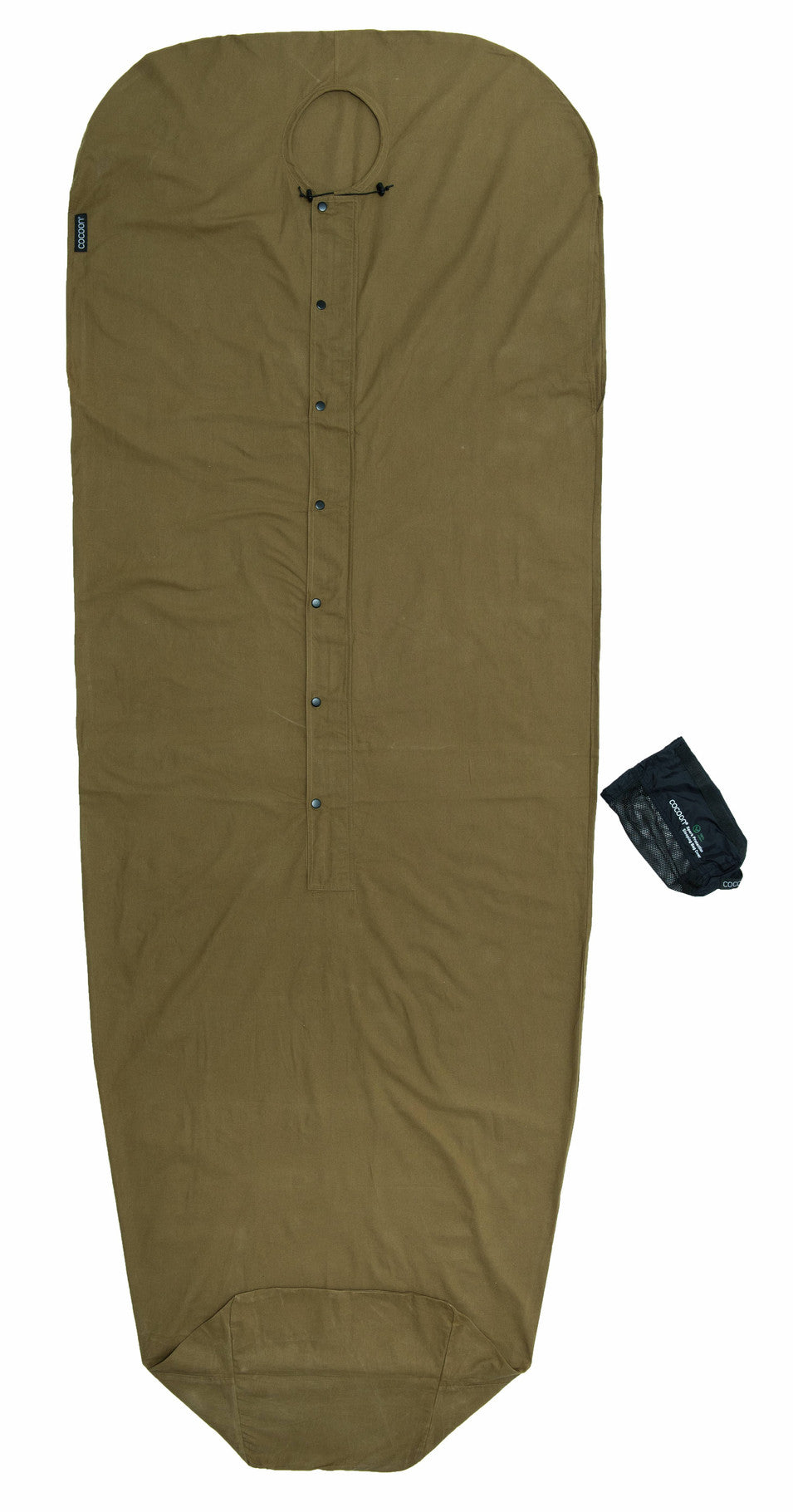 Cocoon Spark Protection Sleeping Bag Cover - Fir Green - main view
