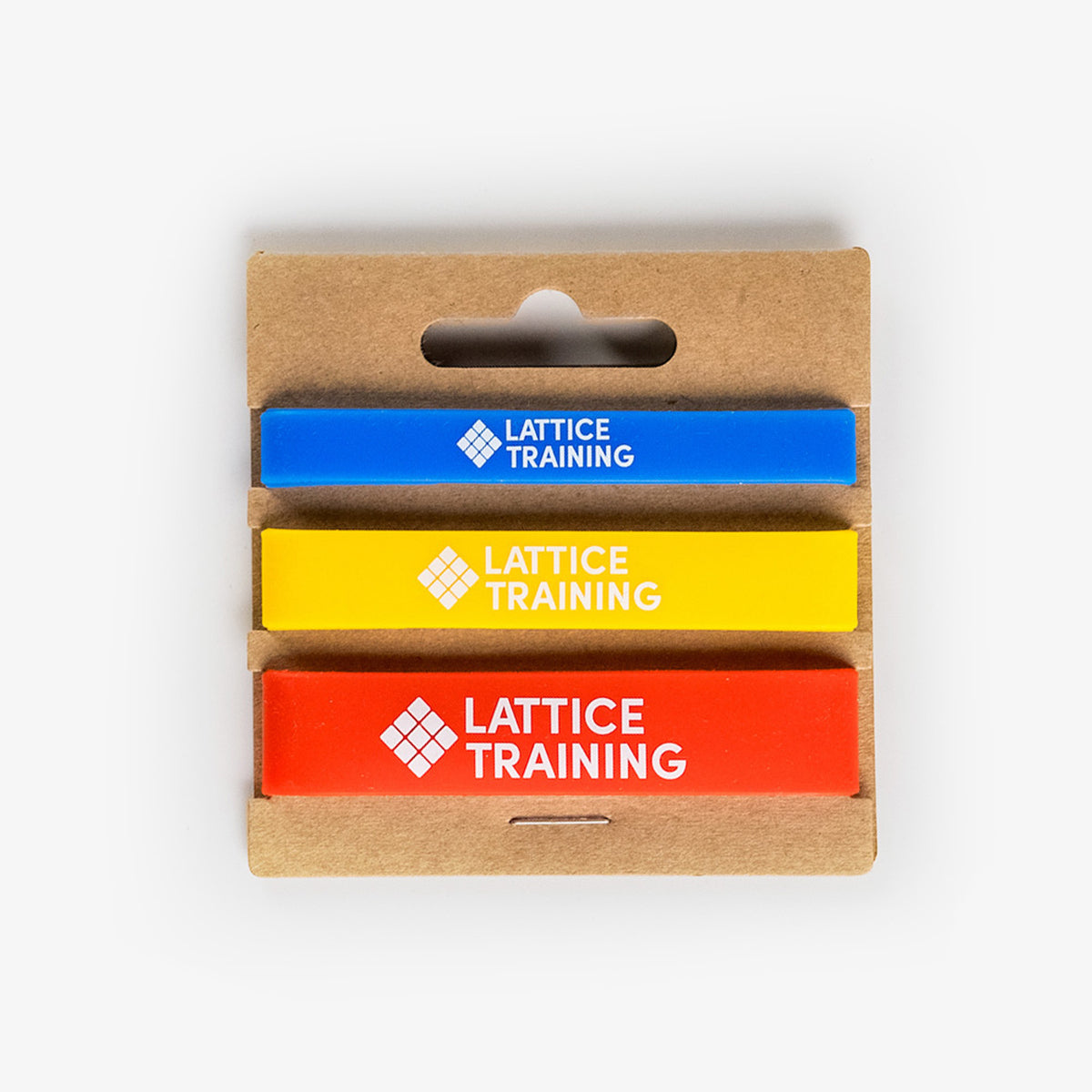 Lattice Extensor Bands - Forearm Extensor Training Set (3 Bands)