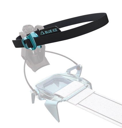 Blue Ice Harfang Crampon - ankle strap detail