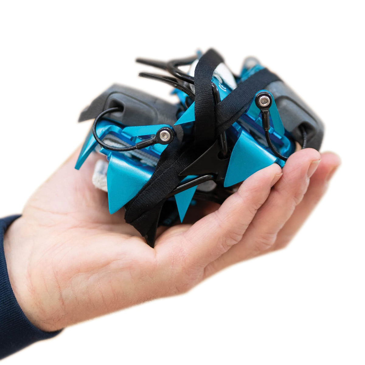 Blue Ice Harfang Crampon - packed size