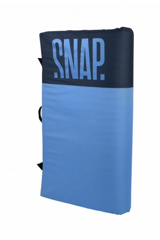 Snap Hip Crash Pad - Beginner Bouldering Pad | 120x100cm Monoblock Foam | Recycled 600D Fabric | Lightweight 4kg Folding Climbing Pad