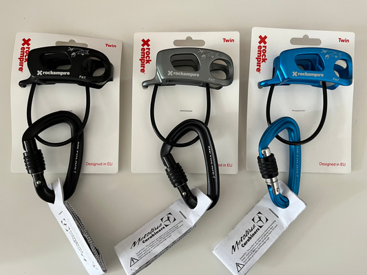 Belay Bundle Rock Empire Belay Device and Metolius Bravo Carabiner