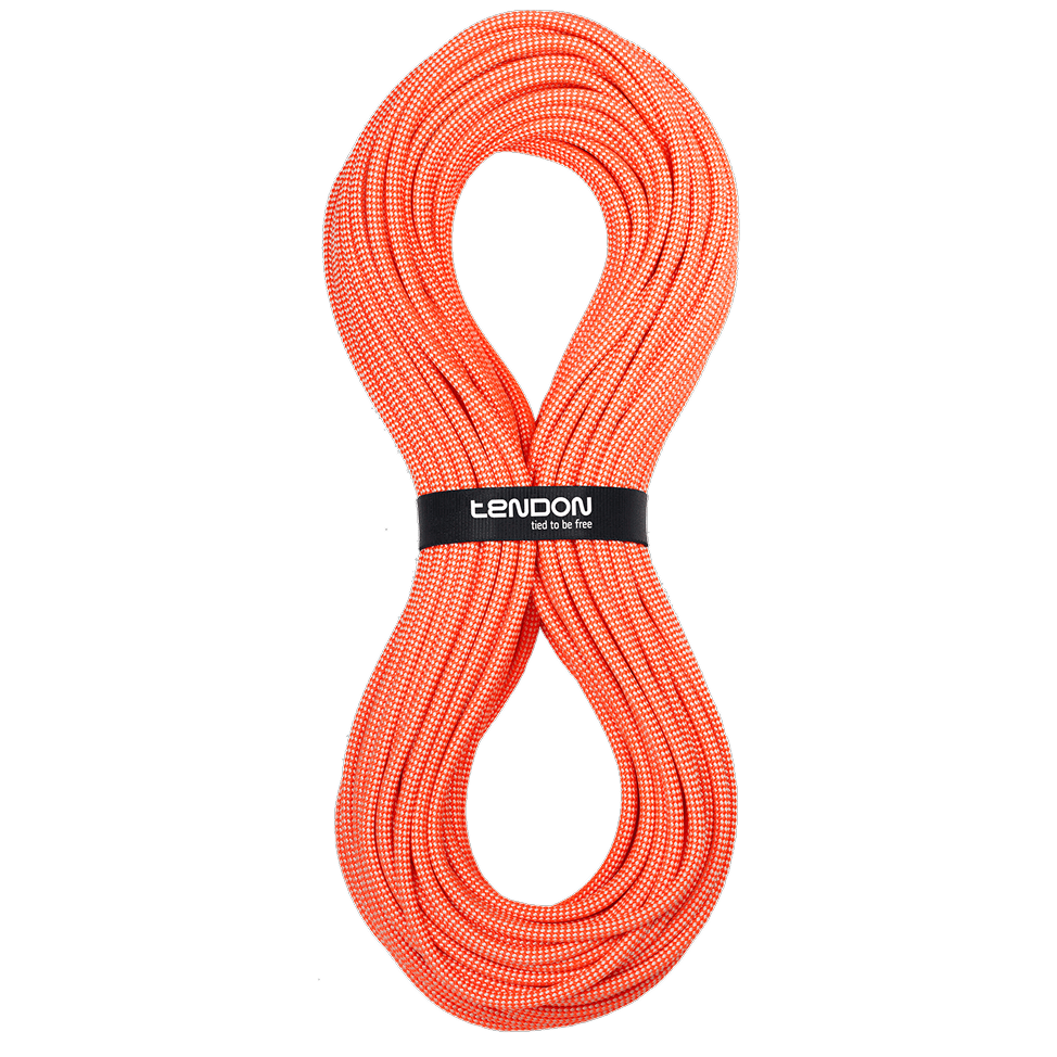Tendon Canyon Dry 9mm Rope - orange