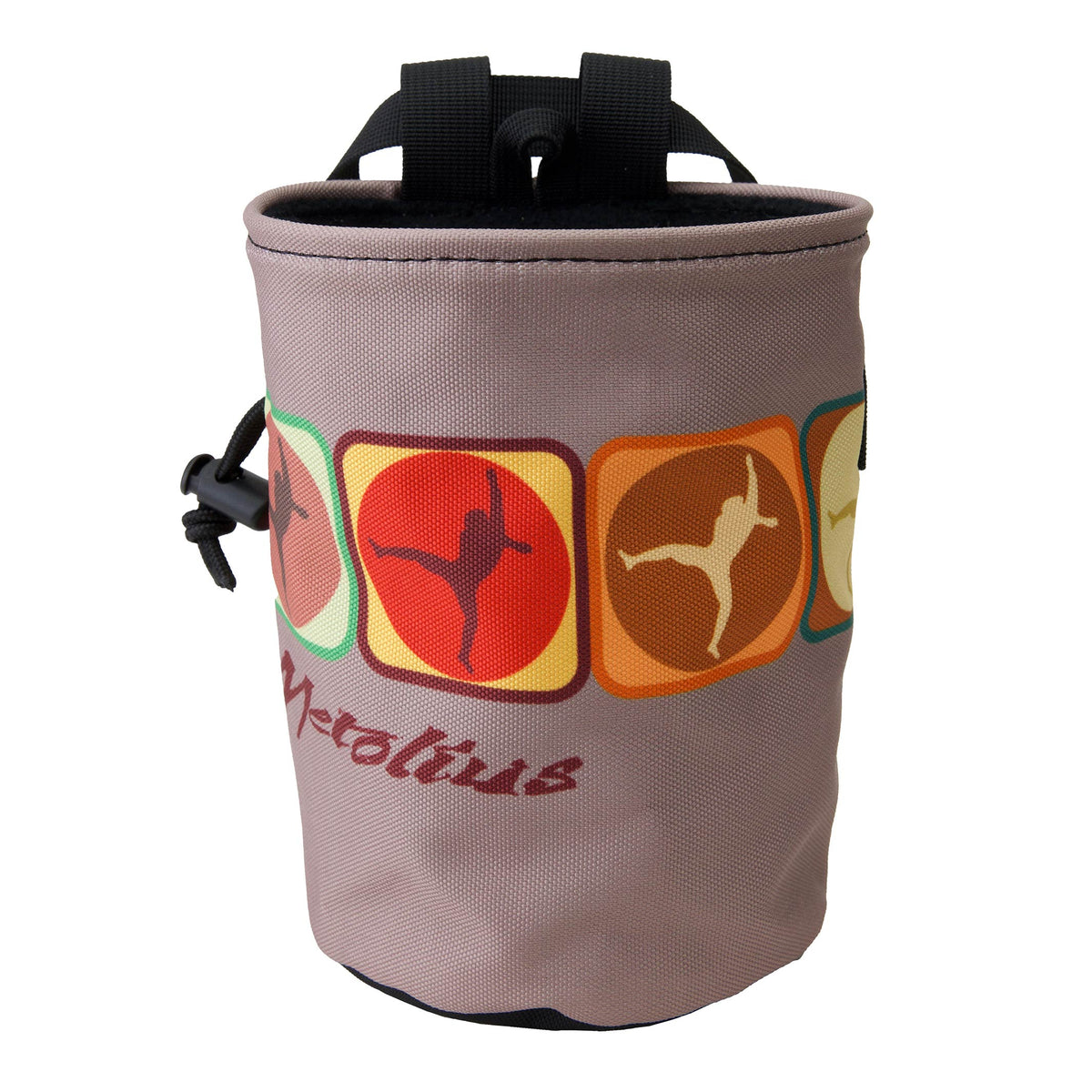 Metolius Logo Chalk Bag - Grey