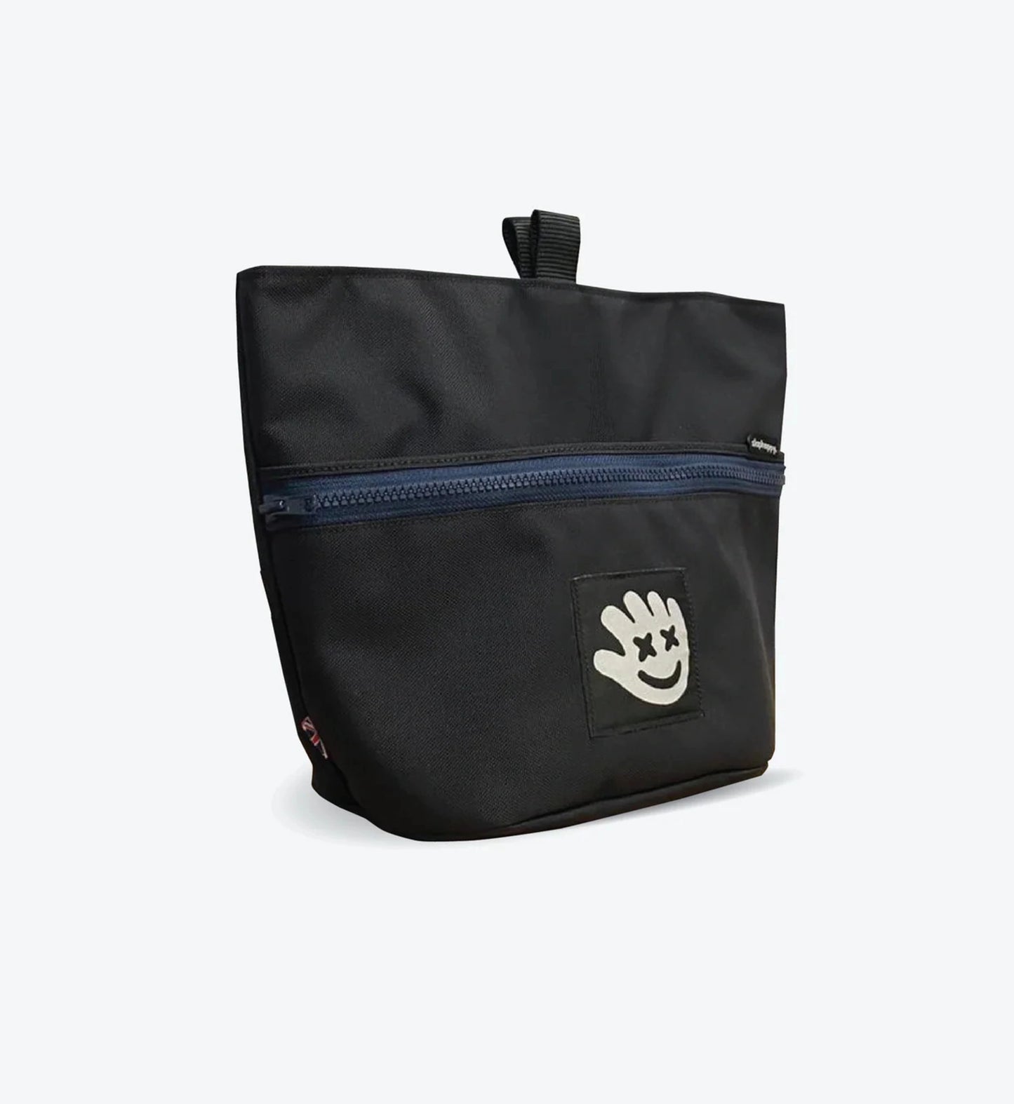 Slap Happy Original Chalk Bucket - Magnetic Closure Bouldering Chalk Bag (2.1L, Made in UK)