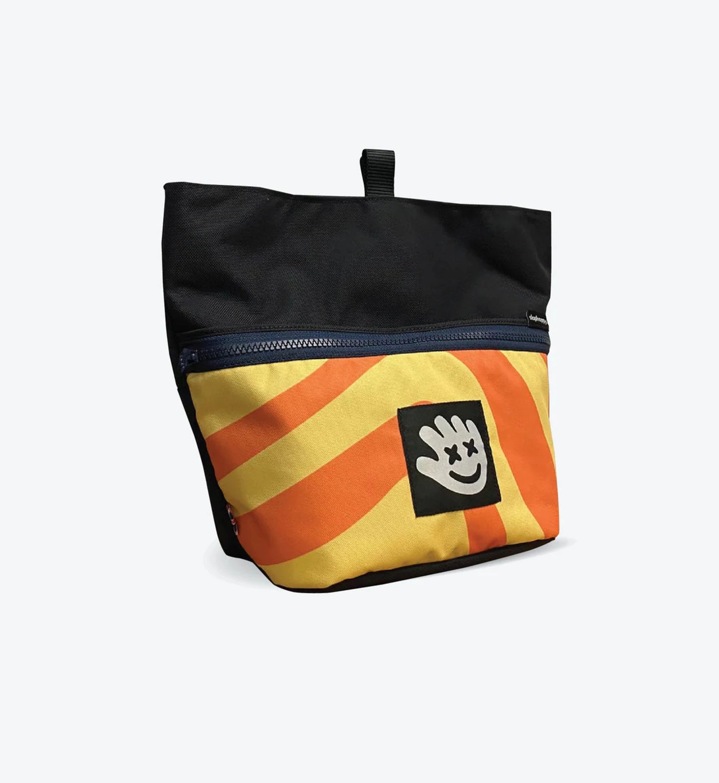 Slap Happy Original Chalk Bucket - Magnetic Closure Bouldering Chalk Bag (2.1L, Made in UK)