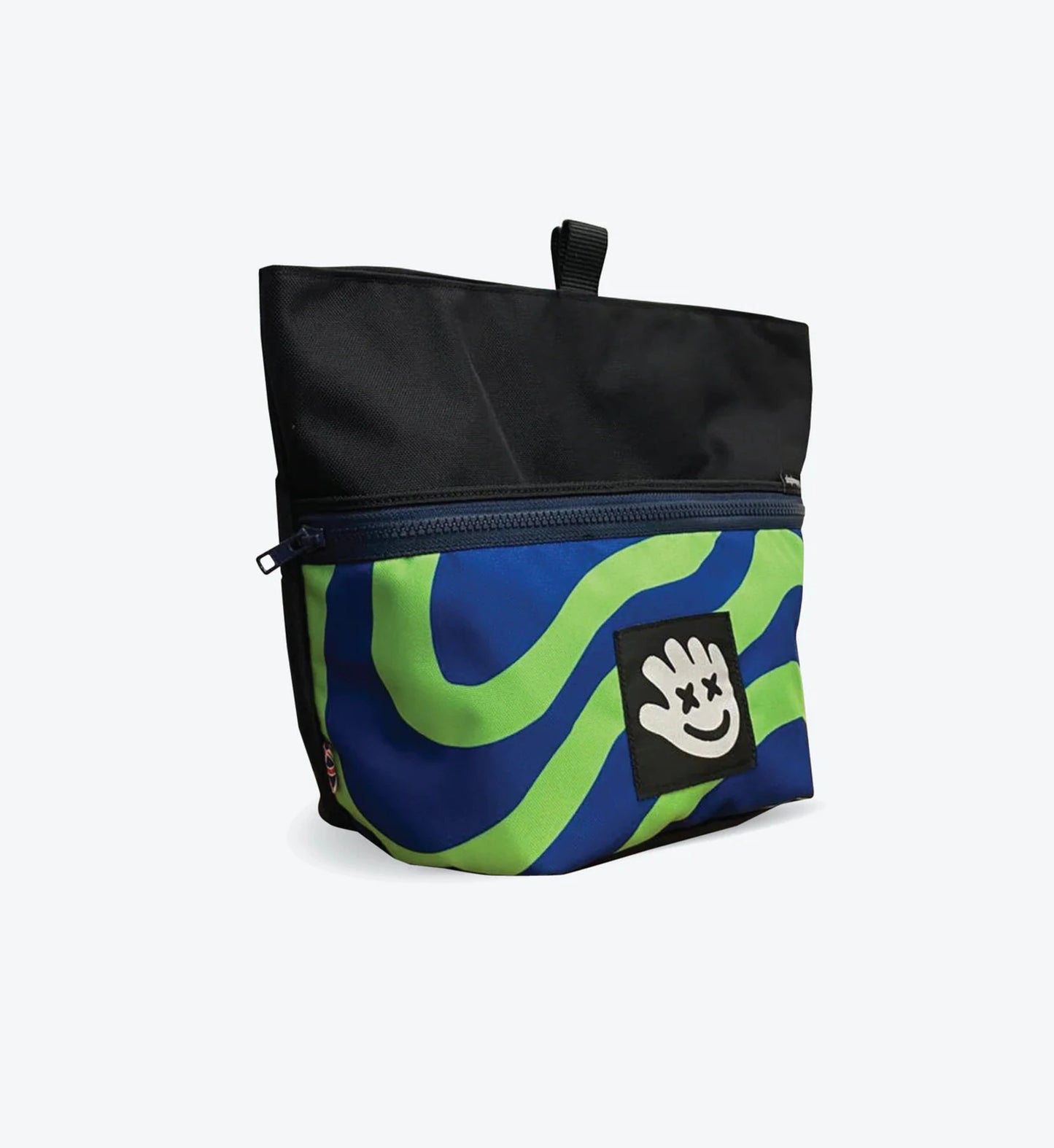 Slap Happy Original Chalk Bucket - Magnetic Closure Bouldering Chalk Bag (2.1L, Made in UK)