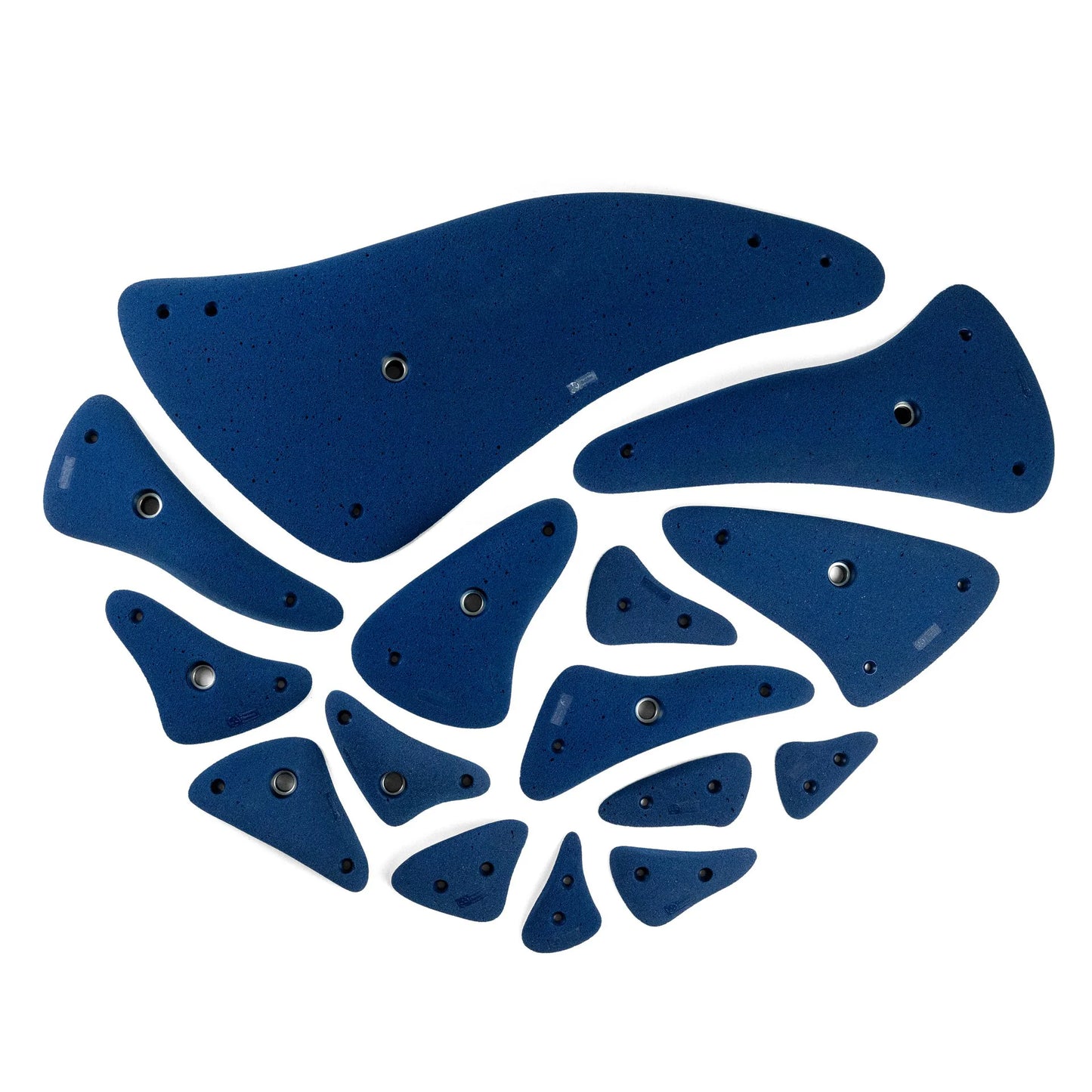 CCE Orbit 15 Climbing Holds Set - Pinch & Macro Route Setting Holds (Indoor, Bolt-On)