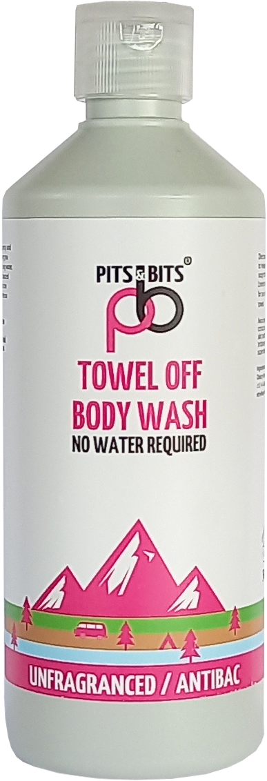 Pits & Bits Body Wash Antibacterial & Fragrance Free