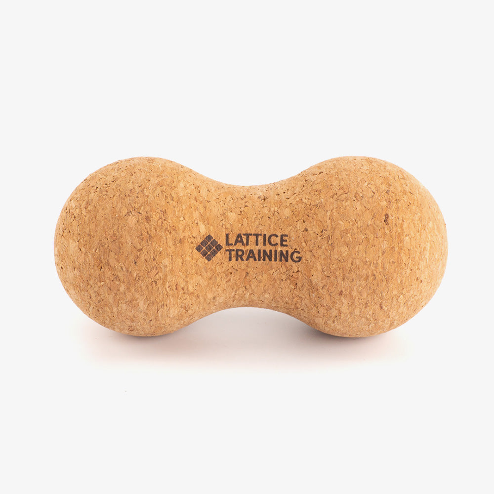 Lattice Peanut Roller - Cork Self-Massage Tool for Climbers