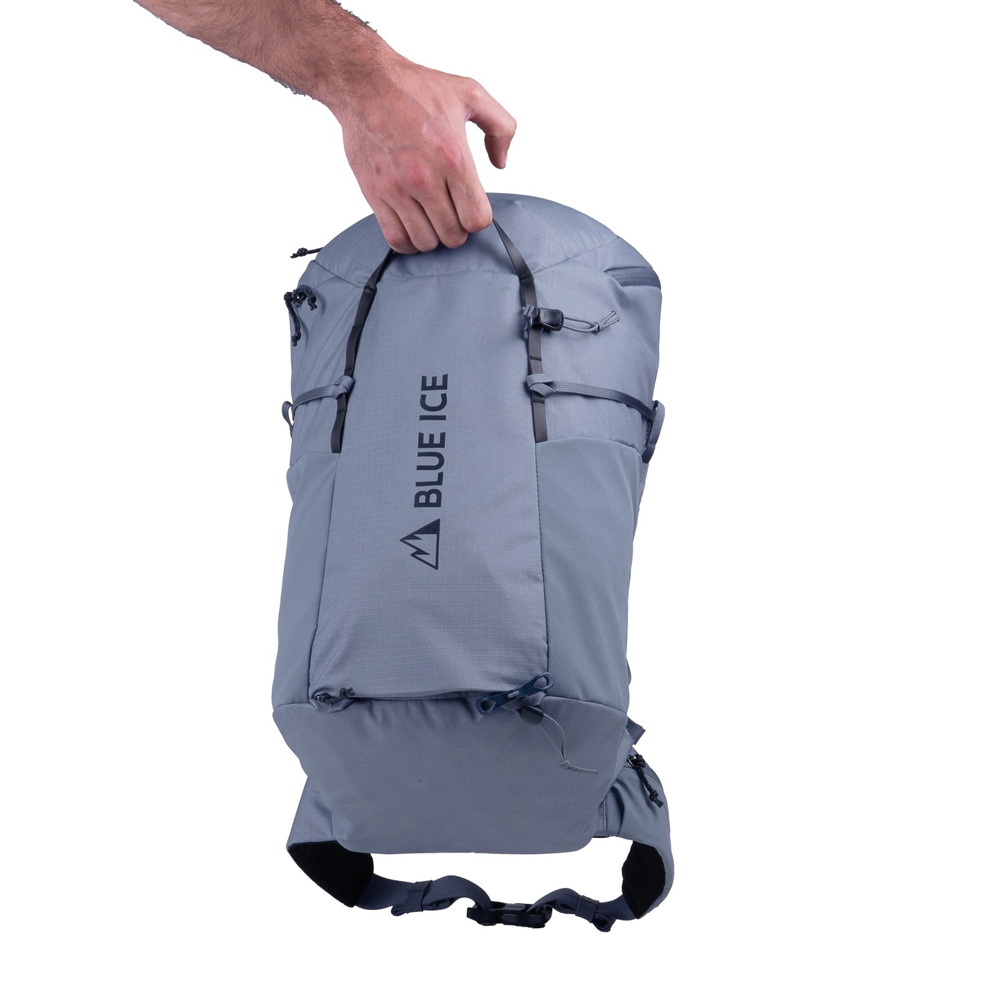Blue Ice Prisma Climbing Backpack - Lightweight Technical Pack (24L / 30L, Rope & Ice Tool Carry)