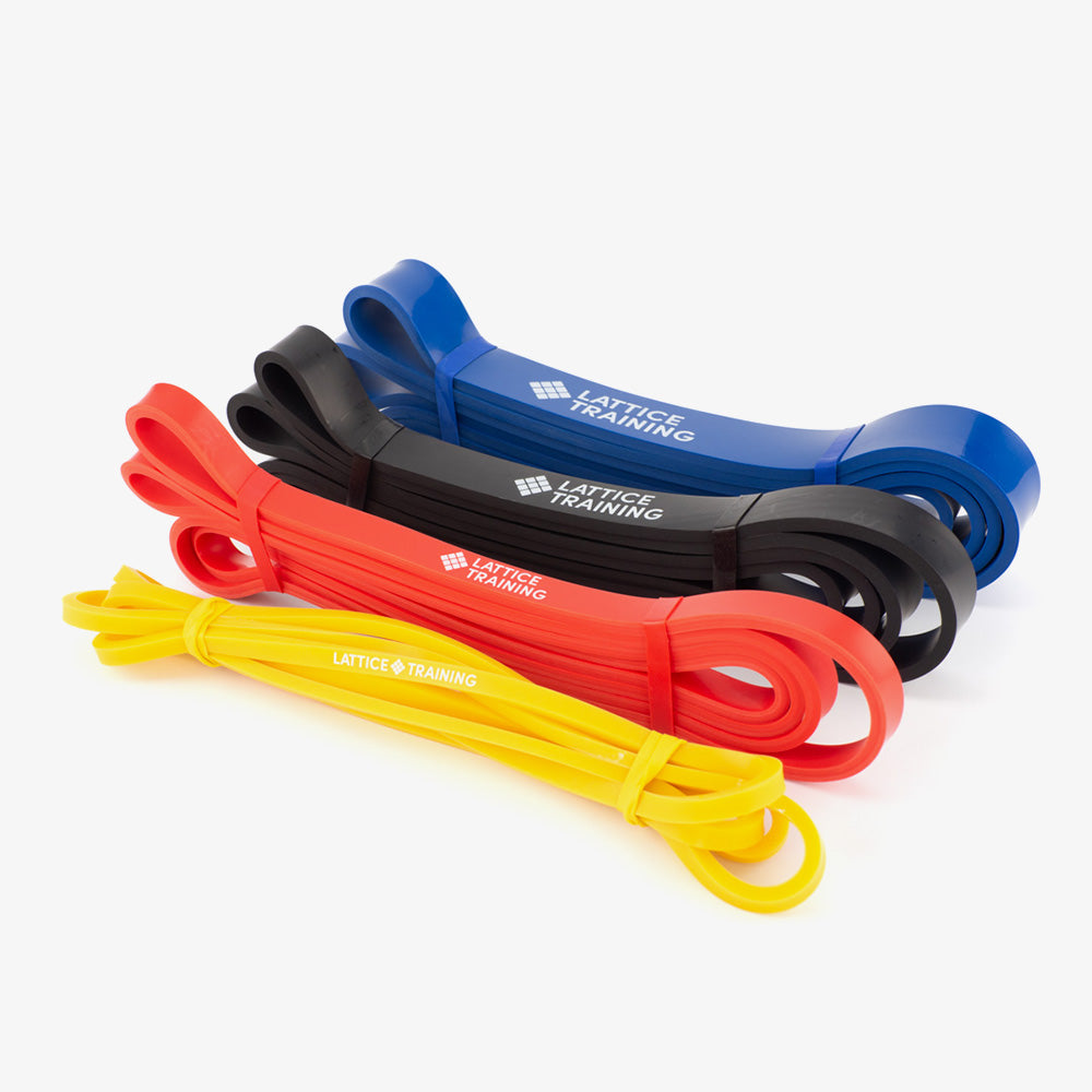 Lattice Pull Up Bands - Assisted Pull-Up Resistance Set (4 Bands)