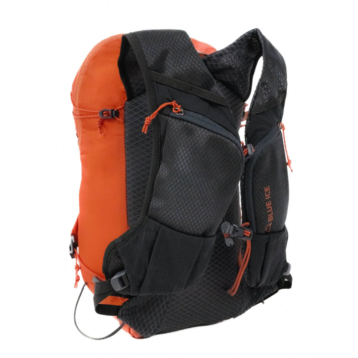 Blue Ice Reach 20L climbing pack - back panel