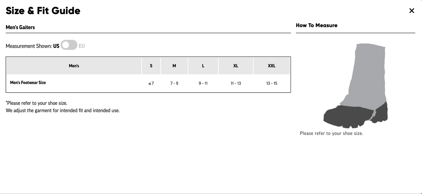OR Men's Crocodile Classic Gaiters
