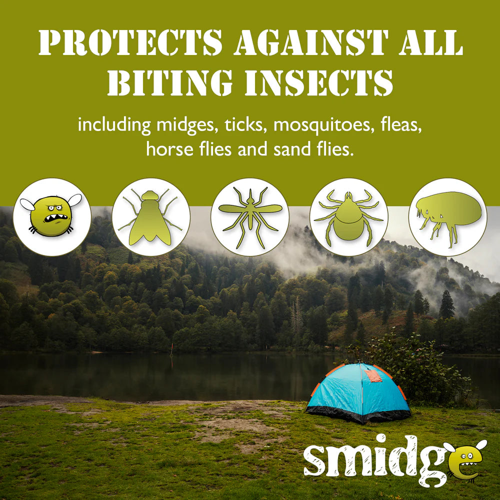 Smidge - midge, mosquitoes, horse fly & tick protection