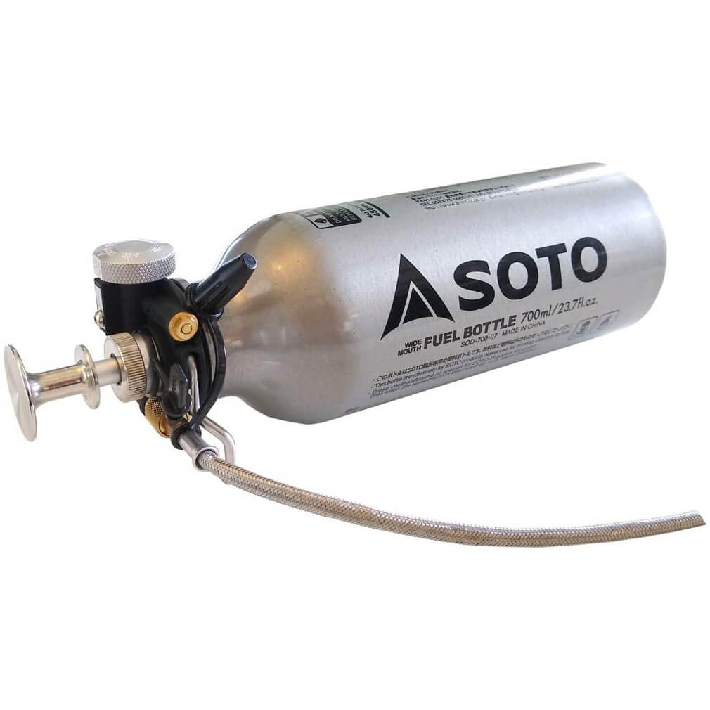 SOTO StormBreaker Multi-Fuel Stove with 700ml Fuel Bottle