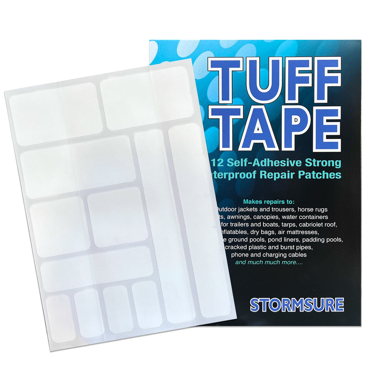 Stormsure TUFF Tape Assorted Patch Set