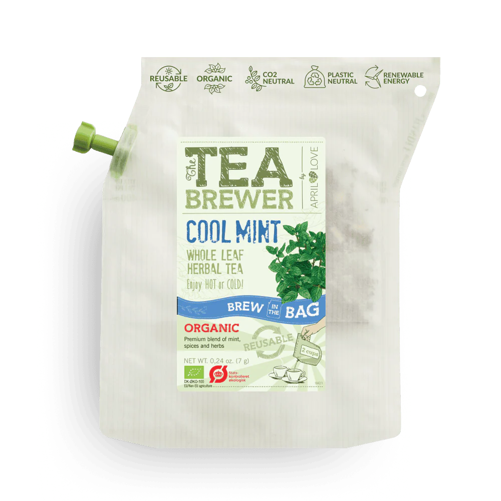 TEABrewer Earl Grey Organic - Reusable Portable Tea Maker (2-4 Cups, Outdoor Ready)