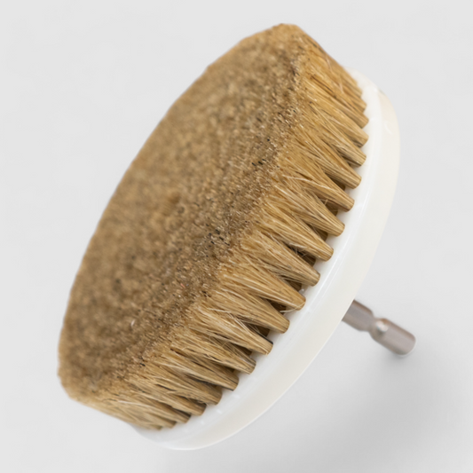Tension Drill Brush boar-hair drill attachment