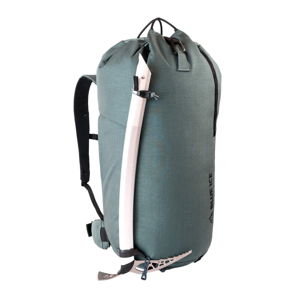 Blue Ice Wadi 32L Pack - ice axe carry