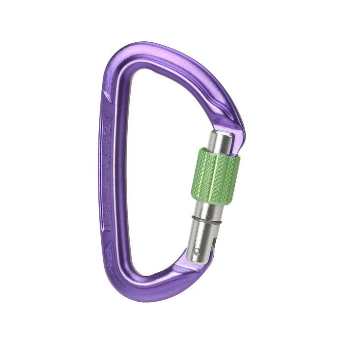 Wild Country Session Screwgate Carabiner - Purple/Green