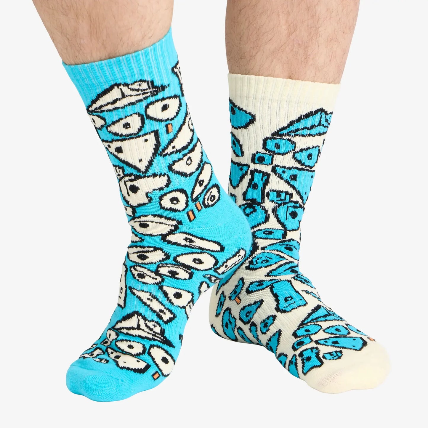 YY Vertical Rock Socks Spray Wall - Climbing Lifestyle Socks (Comfort Fit)