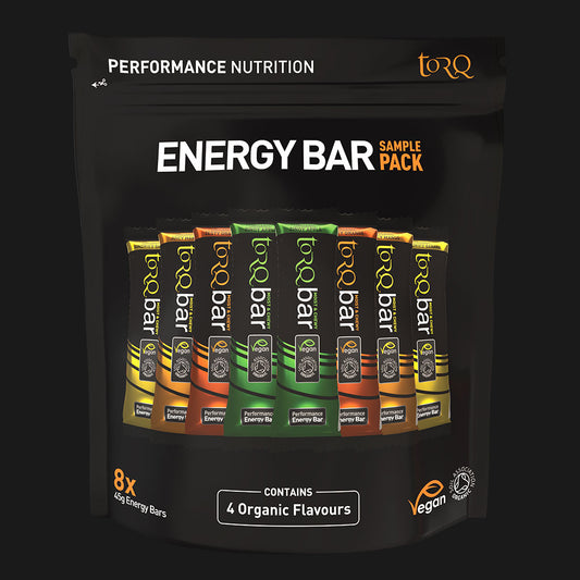 TORQ 8 Organic Energy Bar Sample Pack – Mixed Flavours