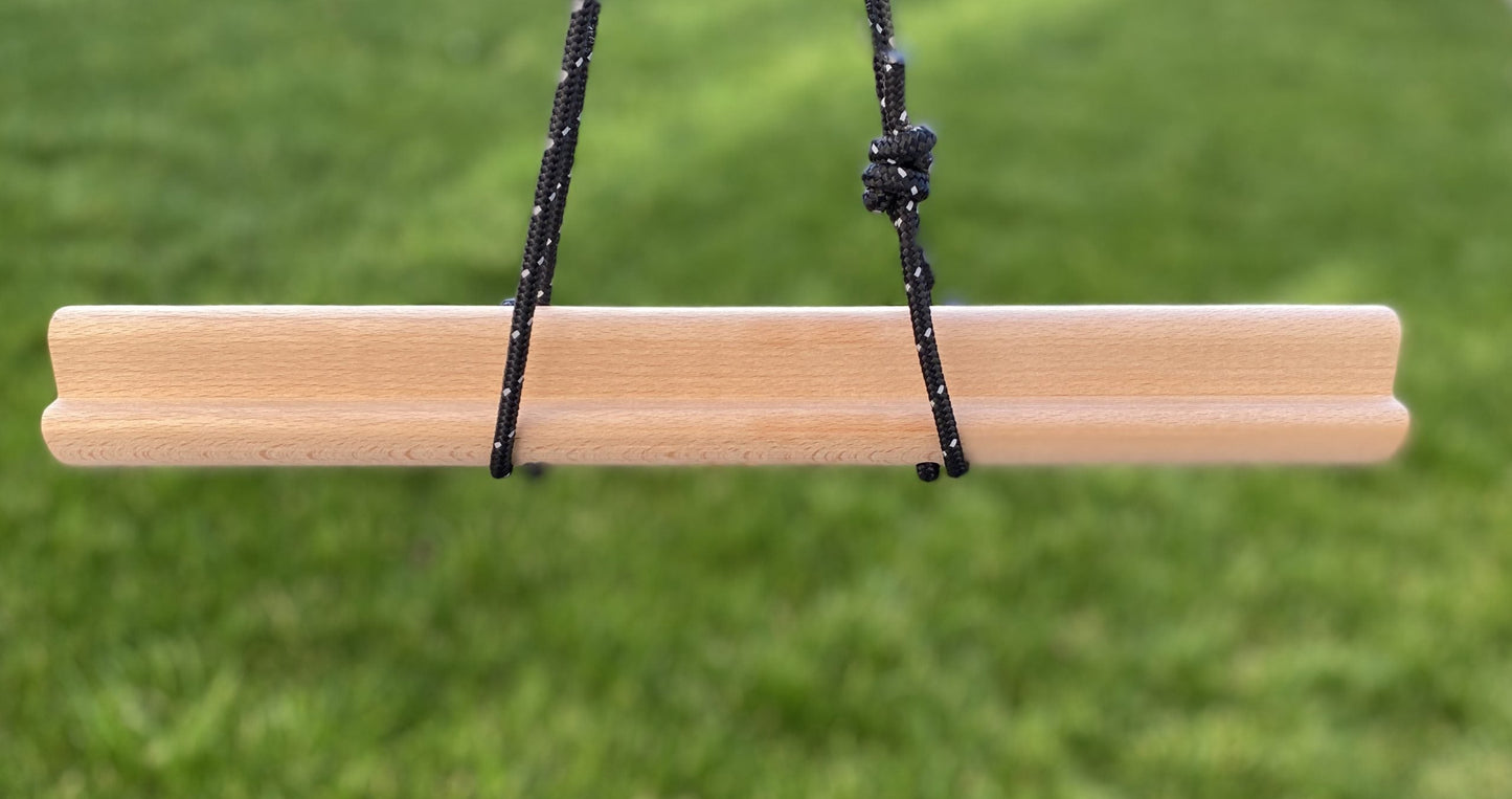 Hangboard Pull-Up Bar | 50mm | 25, 15mm edges | Large diameter corners for comfort