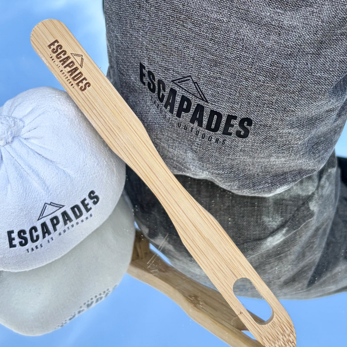 Escapades Premium Bamboo Climbing Brush – Dense-Bristle Hold Cleaner – image 2