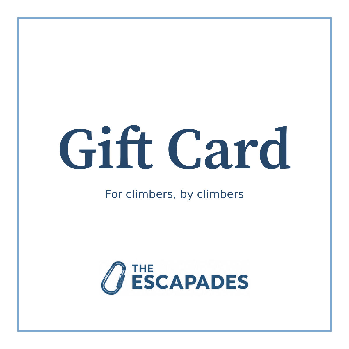 Escapades Gift Card