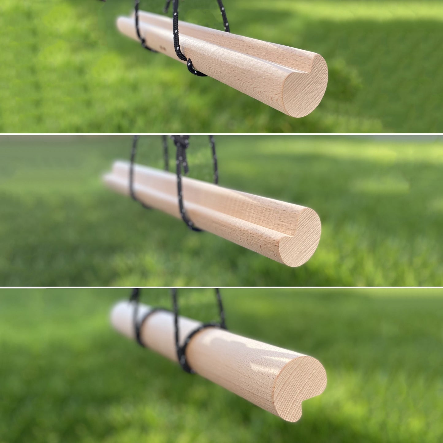 Hangboard Pull-Up Bar | 50mm | 25, 15mm edges | Large diameter corners for comfort