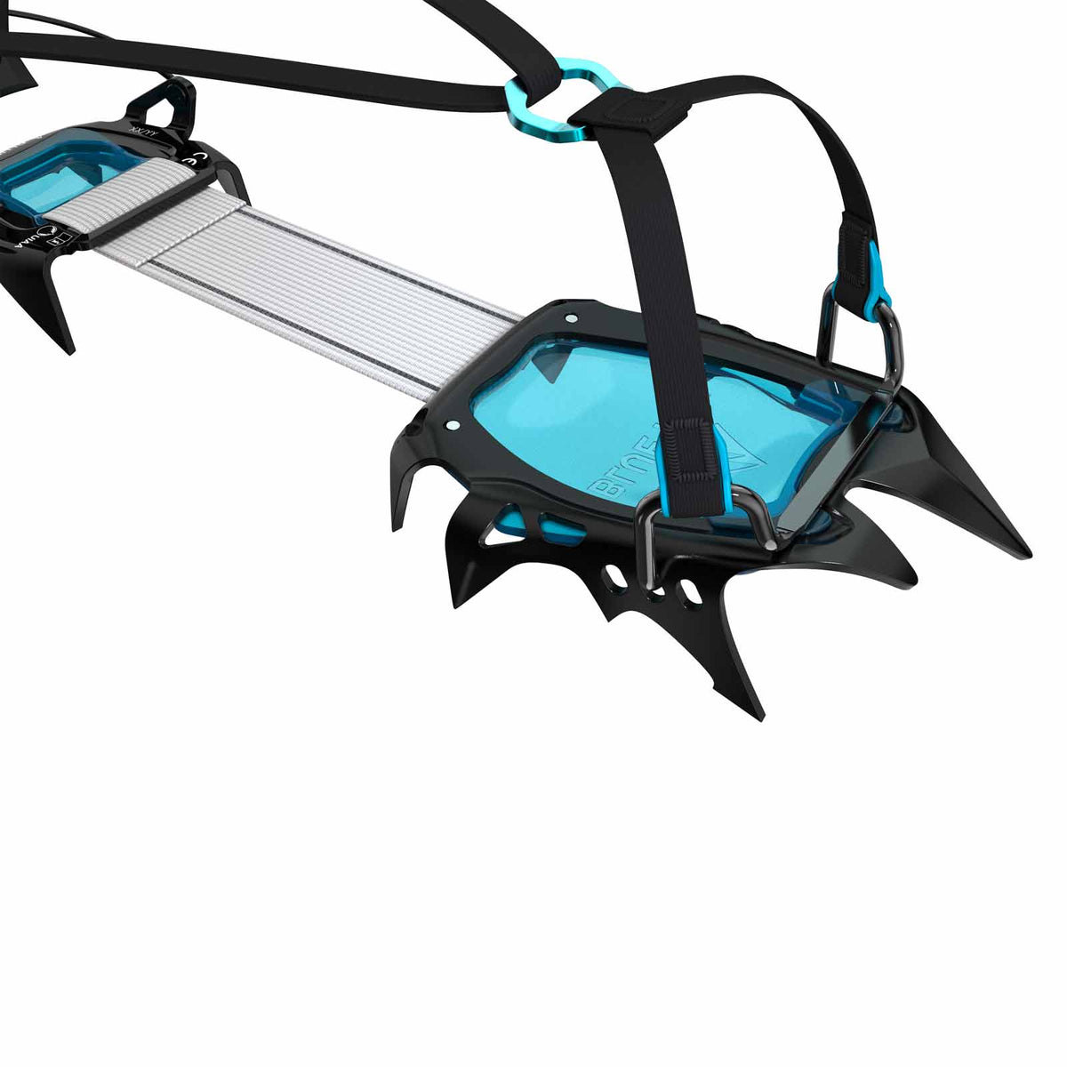 Blue Ice Harfang Mono Crampon - toe basket detail