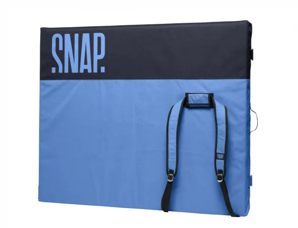 Snap Hip Crash Pad - Beginner Bouldering Pad | 120x100cm Monoblock Foam | Recycled 600D Fabric | Lightweight 4kg Folding Climbing Pad