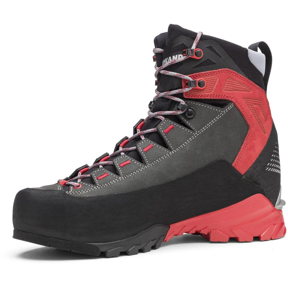 Kayland Stellar Nubuck GTX Hiking Boots, Grey / Red