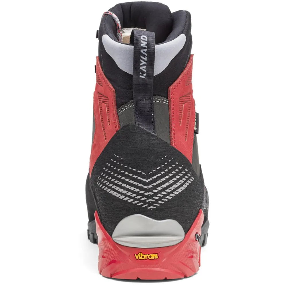 Kayland Stellar Nubuck GTX Hiking Boots, Grey / Red
