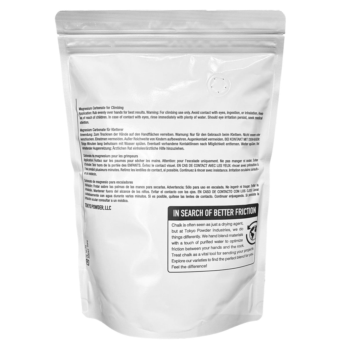 Tokyo Powder Pure Chalk pack - alternate view