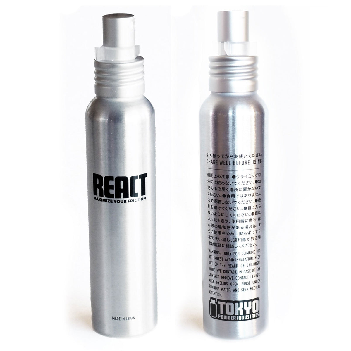 Tokyo Powder React hand prep spray