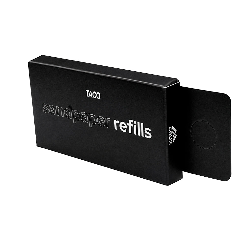 Crux Taco replacement sanding pack refills