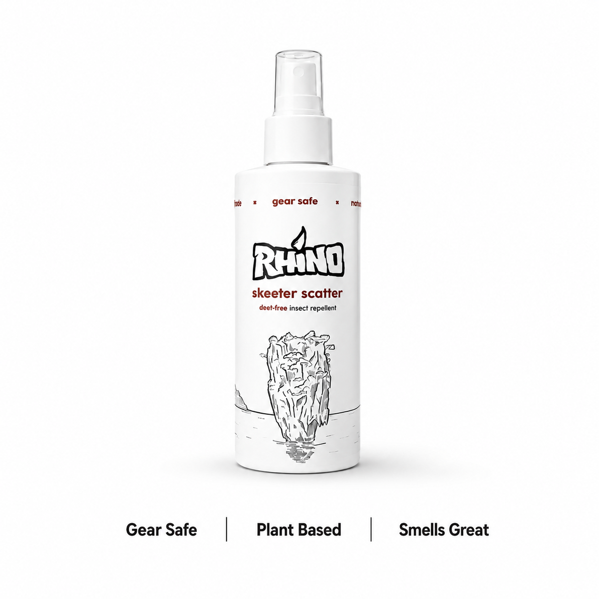 Rhino Skin Skeeter Scatter DEET-free bug repellent spray 50ml