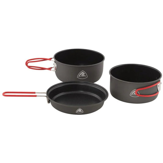 Robens Frontier Pro Cook Set M - Lightweight Camping Cookware Set with Heat Exchanger