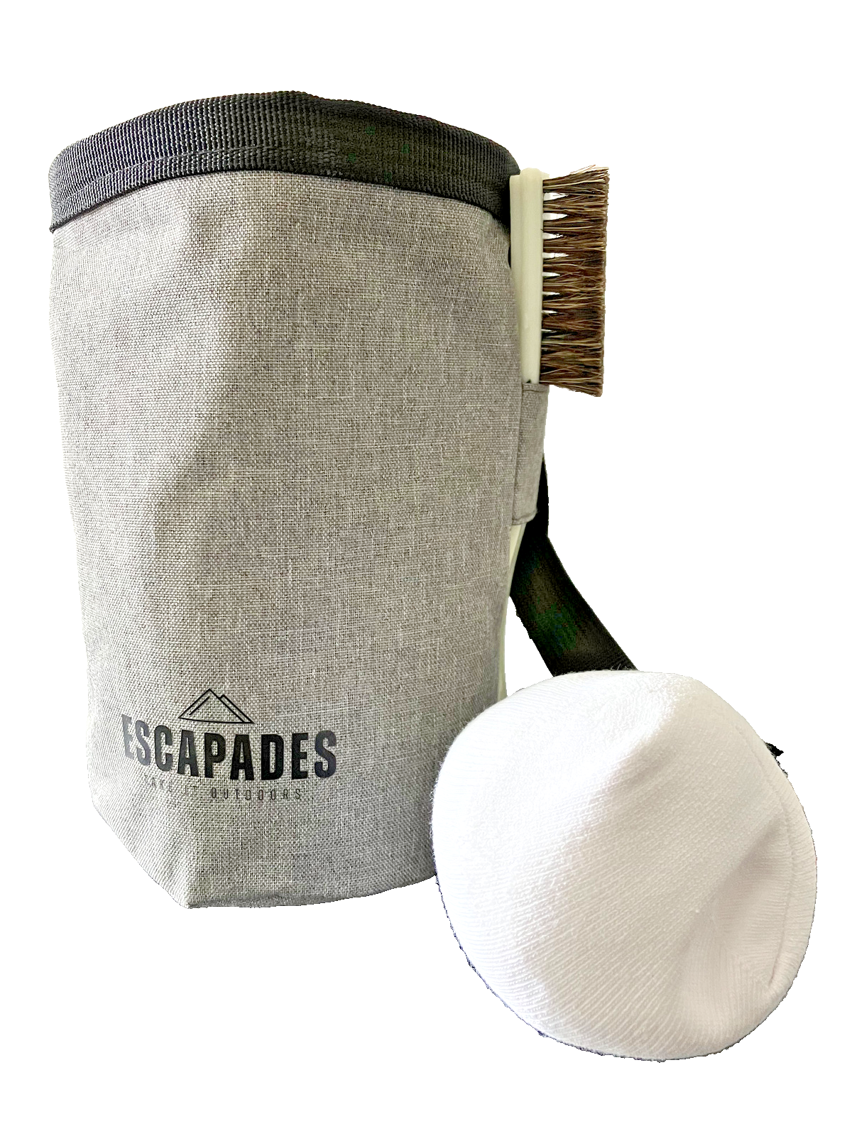 Escapades Chalk Bag, Chalk ball and Brush set - Boulder and Climbing starter kit
