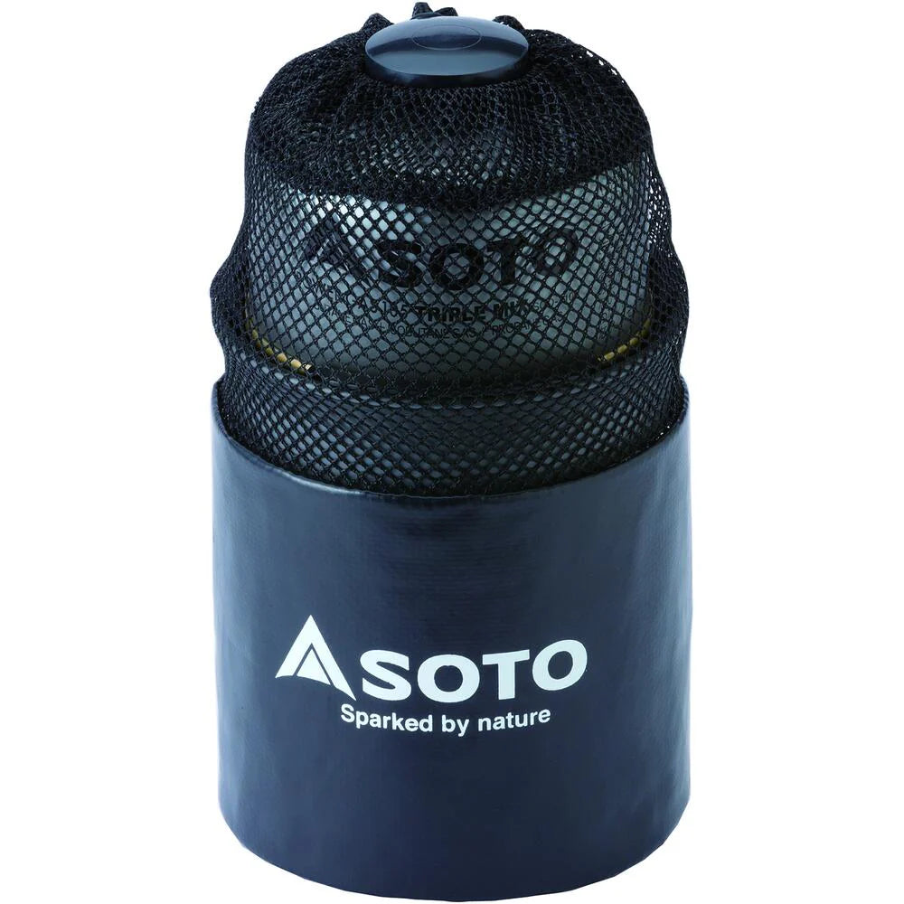 SOTO Thermolite Pot Set - 750ml Lightweight Camping Cook Set with Lid, Micro Lifter & Cozy