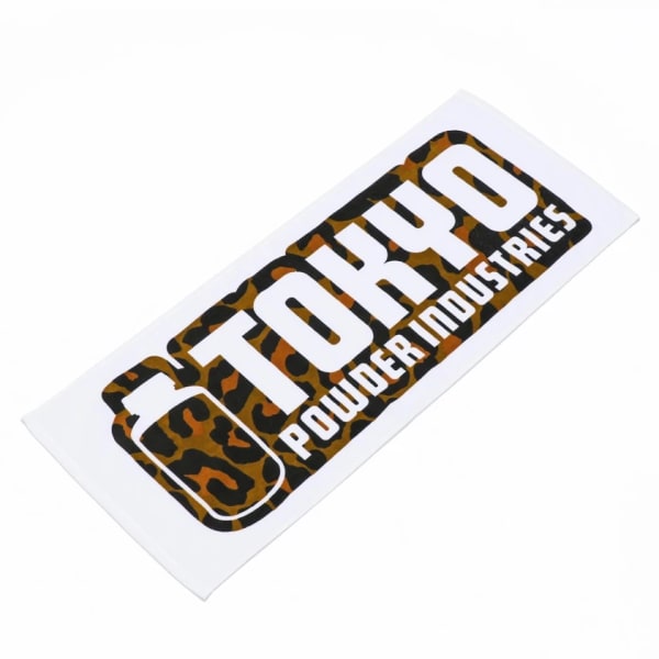 Tokyo Powder Leo Towel - leopard print climbing towel