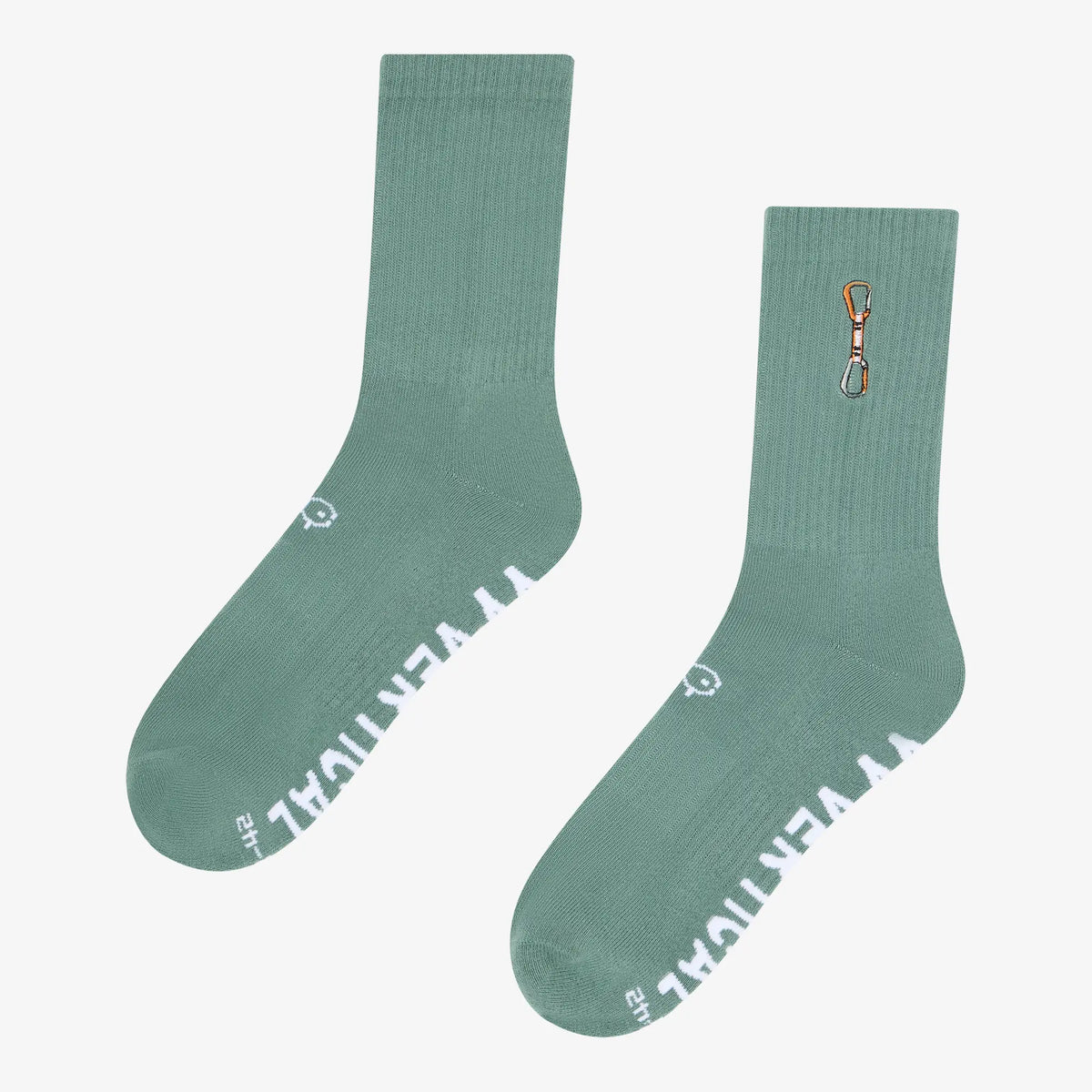 YY Vertical Rock Socks Quickdraw - green packshot