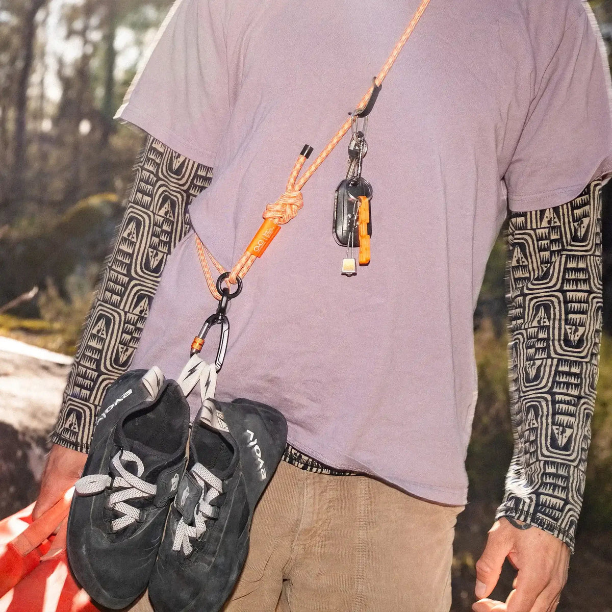 YY Vertical VerticalLeash – Phone, Key & Climbing Shoe Lanyard – image 6